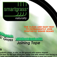 Artificial grass joining tapes
