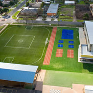 Synthetic turf for schools