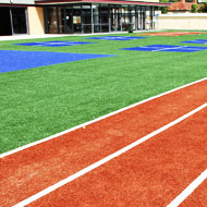 Artificial grass for education