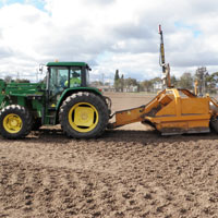Synthetic grass site preparation